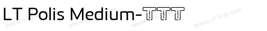 LT Polis Medium字体转换